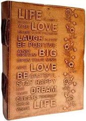 Vintage Handmade Genuine Leather Journal | Premium Antique button Closure | 200 Handmade White Pages -1