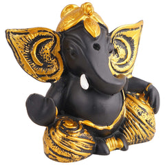 Ganesha Statue Showpiece Idol Shriganesh Bhagwan Murti / Home, Office Decor / Car Dashboard Ganpati / Lord Vinayaka Statue God of Luck & Success Sculpture / Gift Items -05