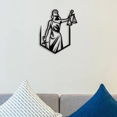 Justice Metal Wall Art