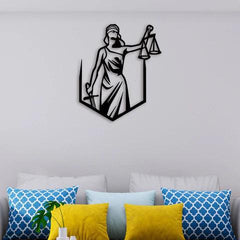 Justice Metal Wall Art