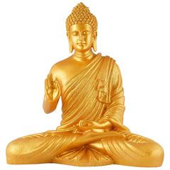 Gautam Buddha Statue Showpiece Idol Figurine for Feng Sui, Vastu, Home Decor, Office, Diwali, Gifting, Living Room, Bedroom, Study Table -27