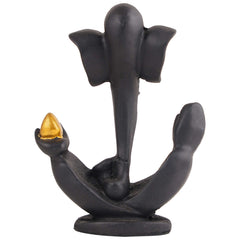 Ganesha Statue Showpiece Idol Shriganesh Bhagwan Murti / Home, Office Decor / Car Dashboard Ganpati / Lord Vinayaka Statue God of Luck & Success Sculpture / Gift Items -05