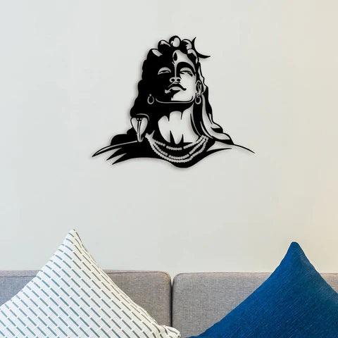 Lord Shiva Metal Wall Art