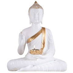 Gautam Buddha Statue Showpiece Idol Figurine for Feng Sui, Vastu, Home Decor, Office, Diwali, Gifting, Living Room, Bedroom, Study Table -27