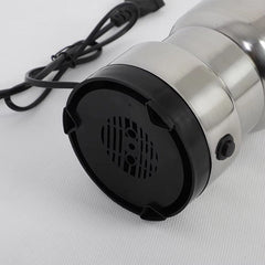 Stainless Steel Multifunctional Grinder & Coffee Maker, Mini Spice, Coffee and Masala Grinder for Beans, Nuts, and Grains, Household Electric Mixer Grinder (Silver)
