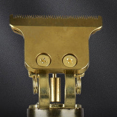 Professional Vintage T9 Trimmer Cordless Hair Clipper for Men, USB Rechargeable, Stainless Steel Blade, 90-Minute Runtime, Includes 4 Limit Combs