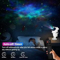 Astronaut Night Light Projector with Remote Control Timer 360° Adjustable Kids Astronaut Led Lamp for Baby Adults Bedroom, Gaming Room, Home Party