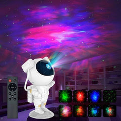 Astronaut Night Light Projector with Remote Control Timer 360° Adjustable Kids Astronaut Led Lamp for Baby Adults Bedroom, Gaming Room, Home Party