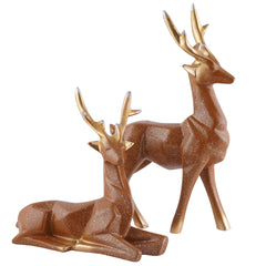 Decorative Flower Vases showpiece for Living Room, Bedroom, Kitchen, Dining Room, Office Decoration Home Decor 14 Inch (White Orange)