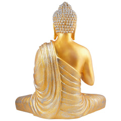 Gautam Buddha Statue Showpiece Idol Figurine for Feng Sui, Vastu, Home Decor, Office, Diwali, Gifting, Living Room, Bedroom, Study Table -27