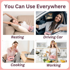 Period Cramp Relief Massager With Heating Pad For Back Pain Cramp free- Period Cramp Relief Heater & Massager