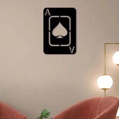 Playing Card Metal Wall Art