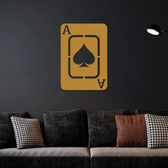 Playing Card Metal Wall Art