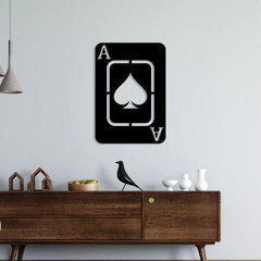 Playing Card Metal Wall Art
