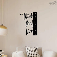 Positive Vibes Metal Wall Art