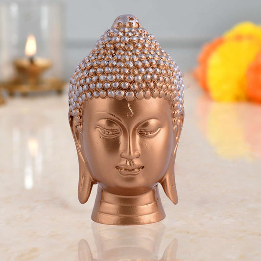 Gautam Buddha Statue Showpiece Idol Figurine for Feng Sui, Vastu, Home Decor, Office, Diwali, Gifting, Living Room, Bedroom, Study Table -27