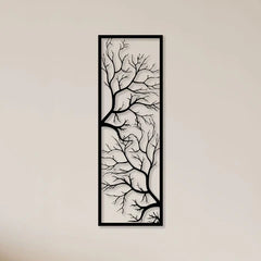 Two Elegant Tree Metal Wall Art