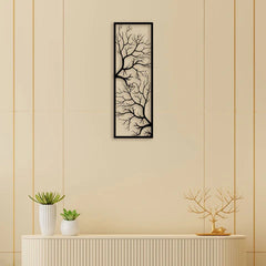 Two Elegant Tree Metal Wall Art