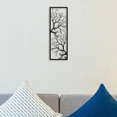 Two Elegant Tree Metal Wall Art