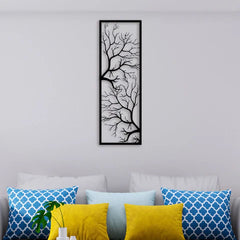 Two Elegant Tree Metal Wall Art