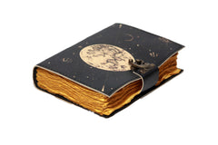 Genuine Leather Diary | Vintage Handmade Leather Journal | Premium Antique String Closure | 200 Handmade Deckle Edge Antique Pages -1