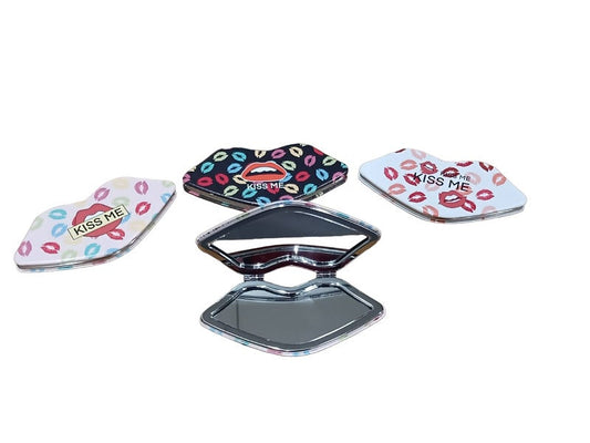 Lip Shape Kiss Me Printed Mirror