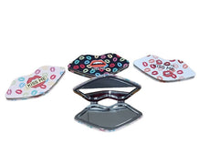 Lip Shape Kiss Me Printed Mirror