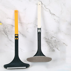 Window Screen Cleaning Brush with Wiper
