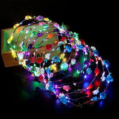 Flower LED Light Tiara (Small)