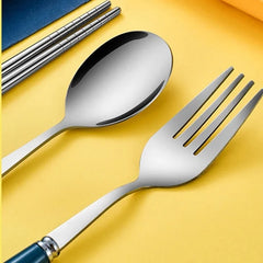 Stainless Steel Tableware Set