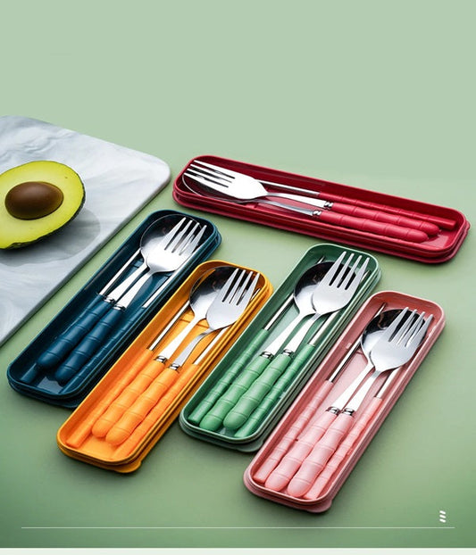 Stainless Steel Tableware Set