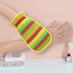 Bath Body Scrubber Gloves for Exfoliating Dead Skin - Scrubbing Gloves for Spa Body Massage Cleaner