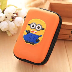 Cartoon Square Headphone case (Random)