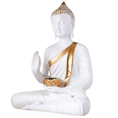 Gautam Buddha Statue Showpiece Idol Figurine for Feng Sui, Vastu, Home Decor, Office, Diwali, Gifting, Living Room, Bedroom, Study Table -27