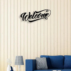 Welcome Metal Wall Art