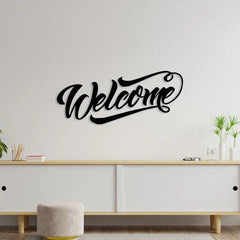 Welcome Metal Wall Art