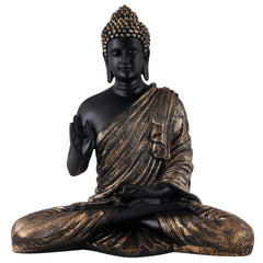 Gautam Buddha Statue Showpiece Idol Figurine for Feng Sui, Vastu, Home Decor, Office, Diwali, Gifting, Living Room, Bedroom, Study Table -27