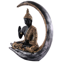Gautam Buddha Statue Showpiece Idol Figurine for Feng Sui, Vastu, Home Decor, Office, Diwali, Gifting, Living Room, Bedroom, Study Table -27