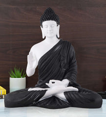 Gautam Buddha Statue Showpiece Idol Figurine for Feng Sui, Vastu, Home Decor, Office, Diwali, Gifting, Living Room, Bedroom, Study Table -27