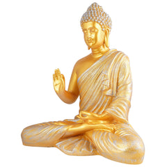 Gautam Buddha Statue Showpiece Idol Figurine for Feng Sui, Vastu, Home Decor, Office, Diwali, Gifting, Living Room, Bedroom, Study Table -27