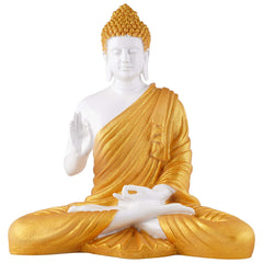 Gautam Buddha Statue Showpiece Idol Figurine for Feng Sui, Vastu, Home Decor, Office, Diwali, Gifting, Living Room, Bedroom, Study Table -27