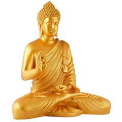 Gautam Buddha Statue Showpiece Idol Figurine for Feng Sui, Vastu, Home Decor, Office, Diwali, Gifting, Living Room, Bedroom, Study Table -27