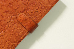 Vintage Handmade Genuine Leather Journal | Premium Antique button Closure | 200 Handmade White Pages -1