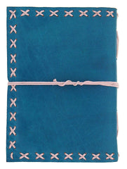 Leather Journal Diary with Premium Antique String Closure vintage Journal handmade 200 pages white unruled|travel Diary|personal journal -9