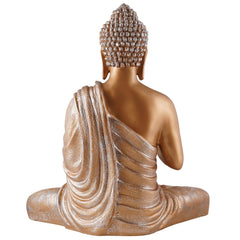 Gautam Buddha Statue Showpiece Idol Figurine for Feng Sui, Vastu, Home Decor, Office, Diwali, Gifting, Living Room, Bedroom, Study Table -27