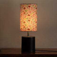 'Rabbit & Grove' Decorative Table Lamp In Metal (44.5 Cm, Without Bulb, Handcrafted)