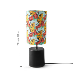 'Autumn Glow' Decorative Table Lamp In Metal (44.5 Cm, Without Bulb, Handcrafted)