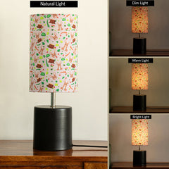 'Rabbit & Grove' Decorative Table Lamp In Metal (44.5 Cm, Without Bulb, Handcrafted)