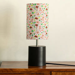 'Rabbit & Grove' Decorative Table Lamp In Metal (44.5 Cm, Without Bulb, Handcrafted)