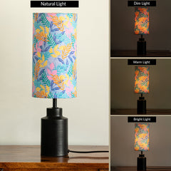 'Frond' Decorative Table Lamp In Metal (45 Cm, Without Bulb, Handcrafted)